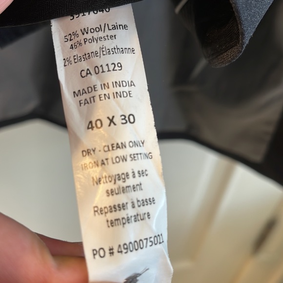 Pronto Uomo men’s wool suit - charcoal - Picture 10 of 11